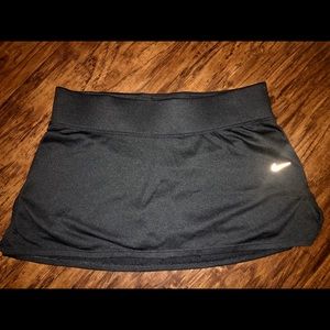 Black Nike Dri-fit Tennis Skort/Skirt